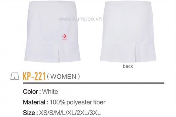 VÁY-KP221 TRẮNG