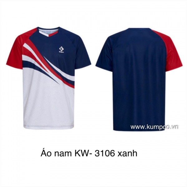 ÁO KW-3106 XANH