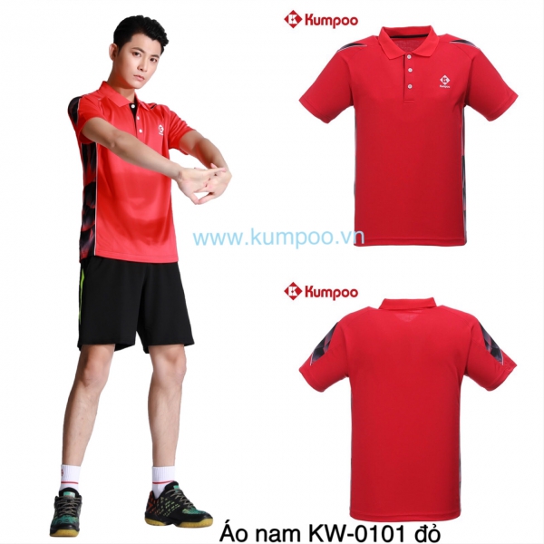 ÁO KW-0101 ĐỎ