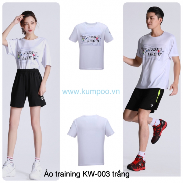 ÁO KW-003 TRẮNG