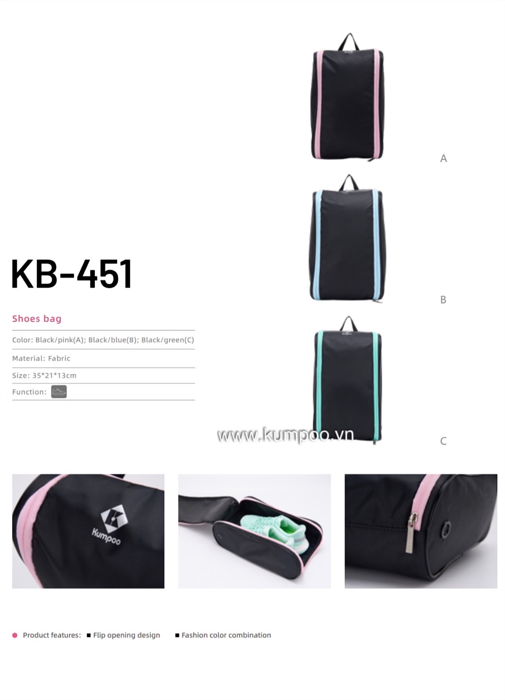 TÚI ĐỰNG GIẦY KB-451