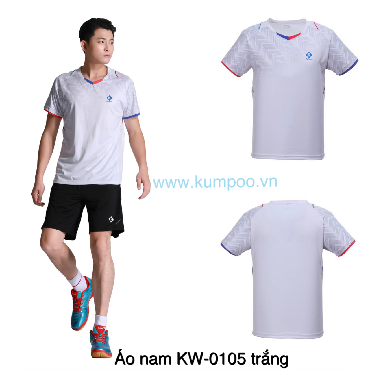 ÁO KW-0105 TRẮNG